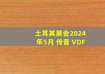 土耳其展会2024年5月 传音 VDF